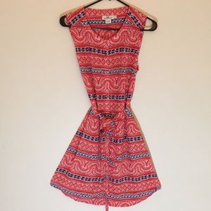 Vineyard Vines Silk Blend Sleeveless Dress